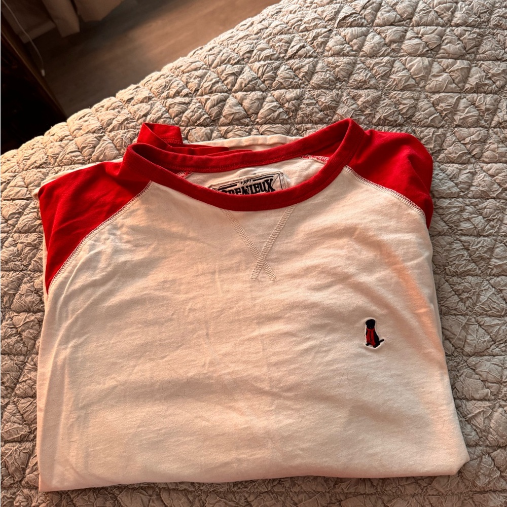 Red and White Kids Shirt